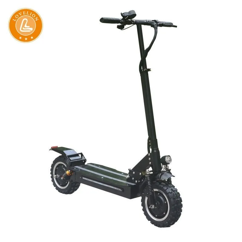 

LOVELION 2019 New arrival 3200W 11inch 2 seat electric scooter with fat off road tire for Adults electric-skateboard