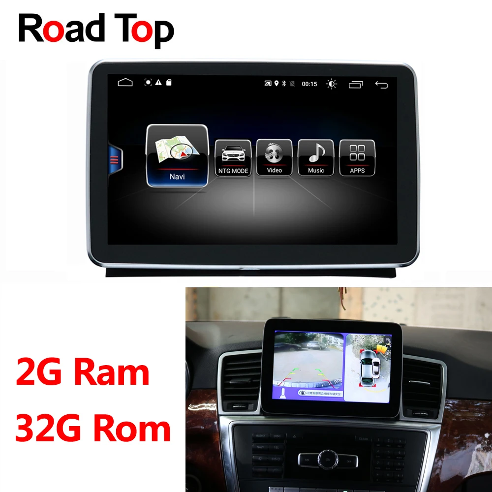 

Android Display Car Radio Multimedia Monitor GPS Navigation Head Unit for Mercedes Benz GL350 GL400 GL450 GL500 GL550 GL63