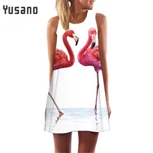 Yusano, женская ночная рубашка, ночное белье, ночная рубашка без рукавов, ночная рубашка размера плюс, 3D принт, ночная сорочка, женская пижама, 14 цветов
