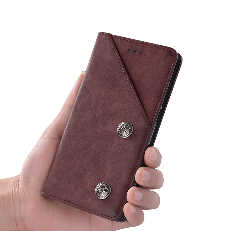 Чехол для телефона lenovo Z5S чехол кожаный флип Coque Роскошные Защитная крышка Fundas с