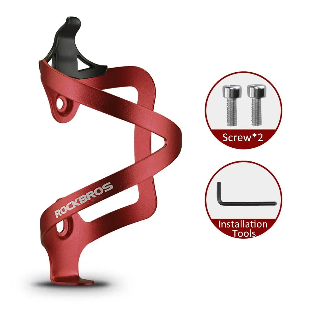 Cycling Bottle Cage Water Bottle Holder Aluminum Alloy Ultralight Bottle Rack Bicycle Accessories