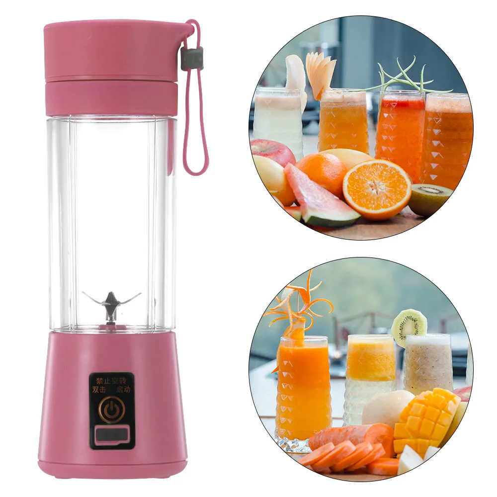 380ml USB Rechargeable Blender Portable Mini Juice Machine Maker