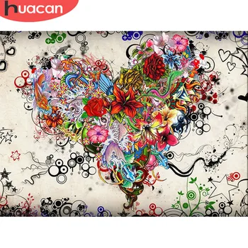 

HUACAN 5D DIY Diamond Painting Cartoon Love Full Square Rhinestone Picture Embroidery Sale Diamond Mosaic Home Decor Gift