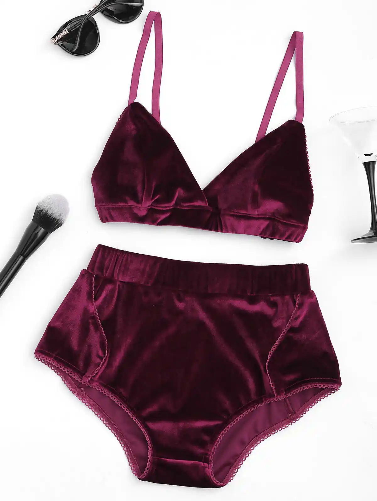 Sutia de veludo Clearance