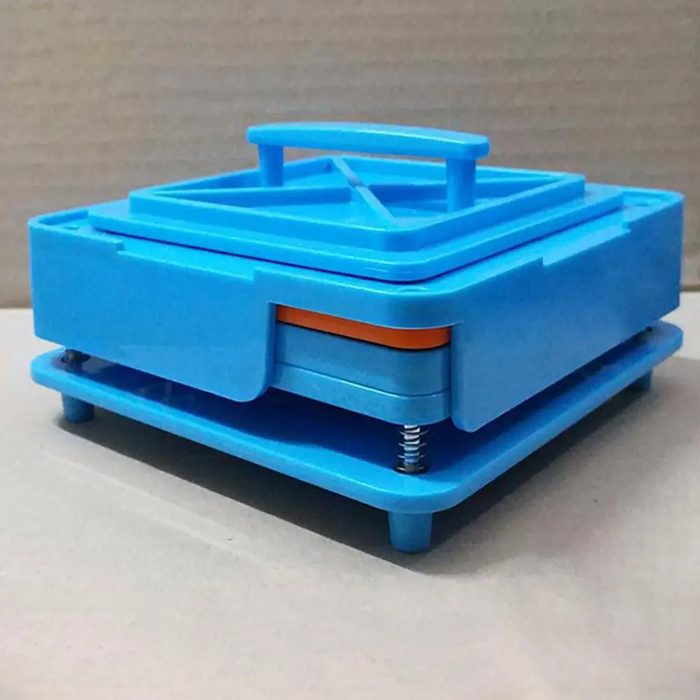 

100 Holes Blue Manual Capsule Filling Machine #0 Pharmaceutical Capsules Maker DIY Medicine Herbal Powder Filler