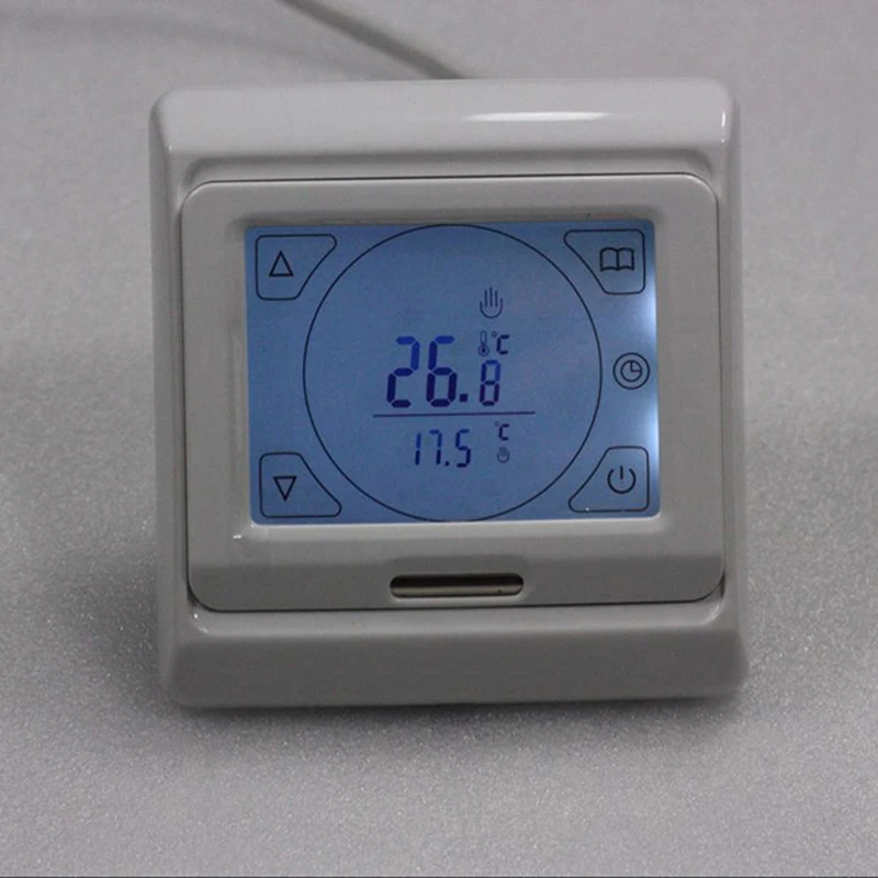 ValleyWarm Еженедельный программируемый термостат с сенсорным экраном для Электрический пол контроль температуры нагрева VW-M9 E91.716