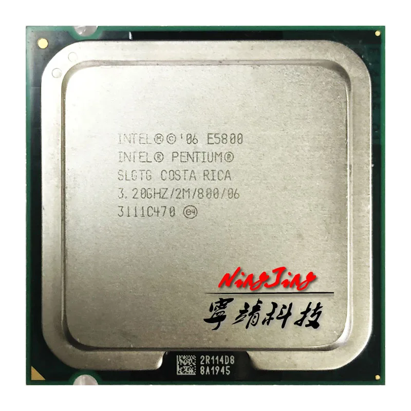 Intel Pentium E5800 3.2 GHz Dual Core CPU Processor 2M 65W LGA 775|cpu ...
