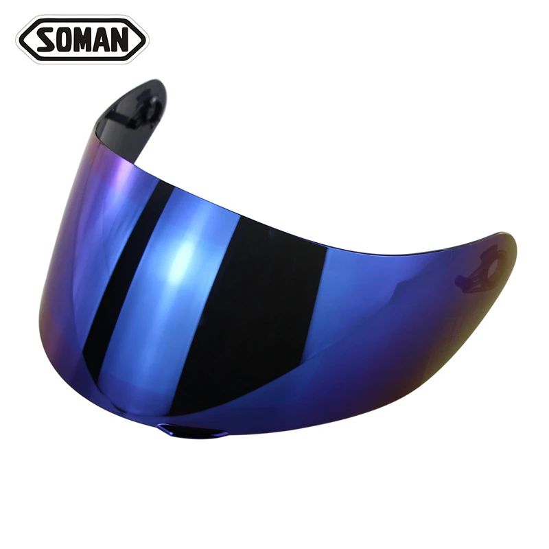 Soman Motorcycle Helmet 955 Visor Full Face Motorbike Helmet Parts&Accessoriess Fitting for SM955&SM960 Helmet images - 6