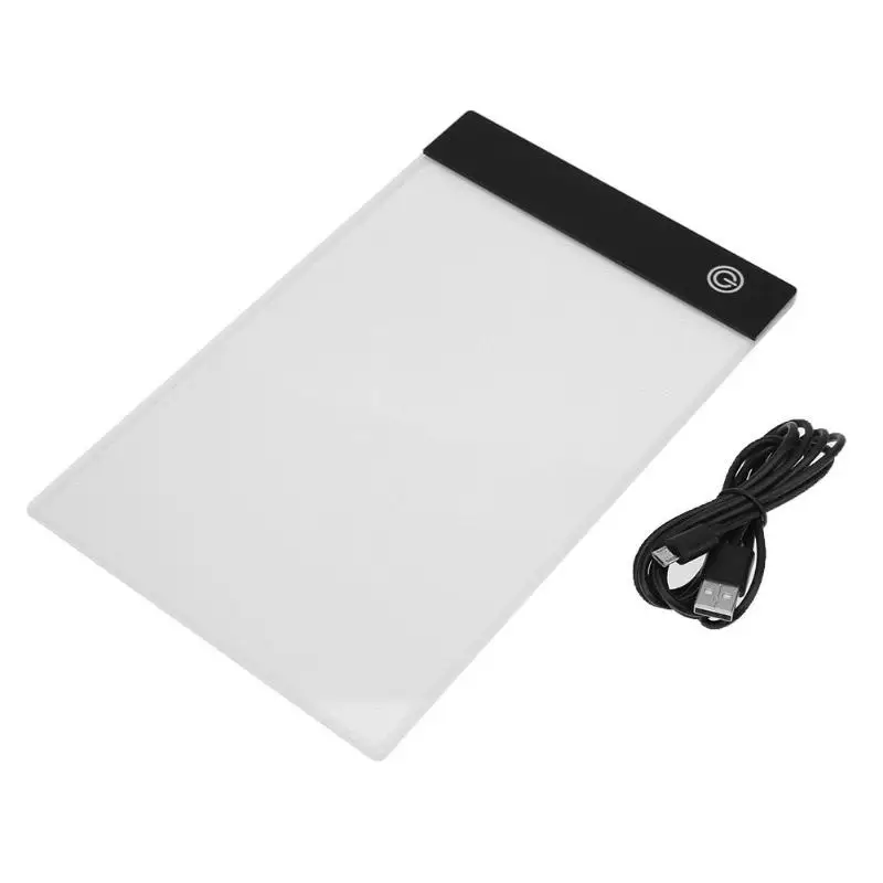 Цифровой А5 планшет для рисования светодиодный светильник коробка для отслеживания копировальная доска для рисования графический планшет для рисования вывеска дисплей Панель трафарет