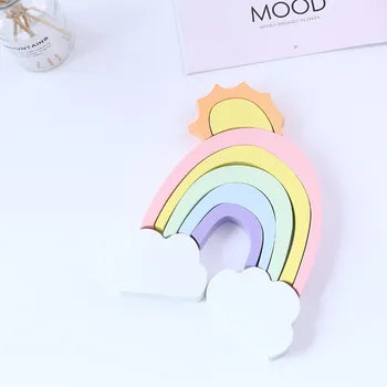

Nordic Style Miniature Rainbow Decoration Children's Room Decoration Modern Living Room Desktop Accessories Party Decoration