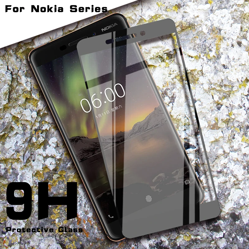 Защитное стекло для Nokia 8 1 7 5 6 3 2 2018 2017x5x6 Plus Защита экрана Nokia5 Nokia7 Nokia8 Nokia3|Защитные