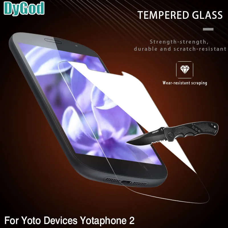 Для Yota устройства Yotaphone 2 закаленное Стекло спереди фильм Экран протектор 5 0