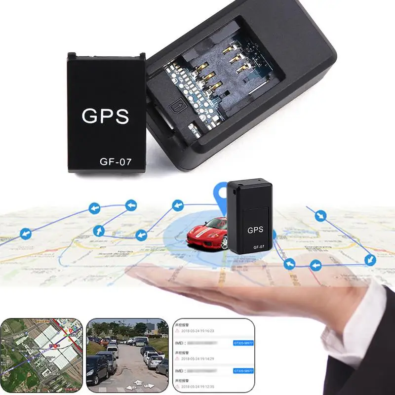 Gf07 Мини Автомобильный gps локатор адсорбционная запись анти-Потеря устройства Голосовое управление может записывать отслеживающее устройство локатор трекер