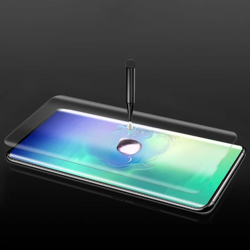 Bakeey Полный Клей закаленное Стекло Экран протектор для samsung Galaxy S10e 3D экран