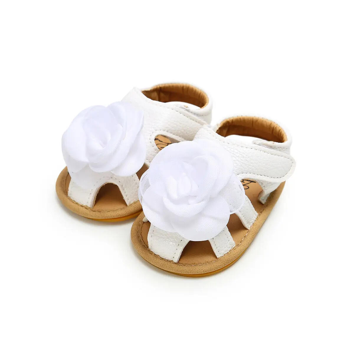 

2019 0-18M Summer Baby Girls Shoes Floral Sandals Kids Anti-slip Soft Sole Shoes Toddler Girls Shoes Sandals