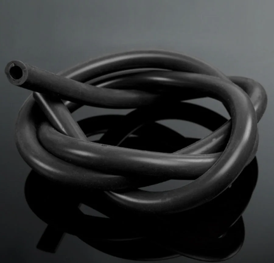 

Vacuum Silicone Hose Racing line Pipe Tube Black 5 Meters IDxOD:6x10mm