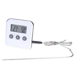 Цифровой пищевой термометр с таймером пищевой термометр 0-250 ℃ пищевой термометр