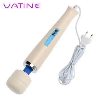 VATINE 30 Speed Powerful Vibrator Clitoris Stimulator Sex Toys for Women Big Size AV Rod Magic Wand Massager Erotic Toys 1