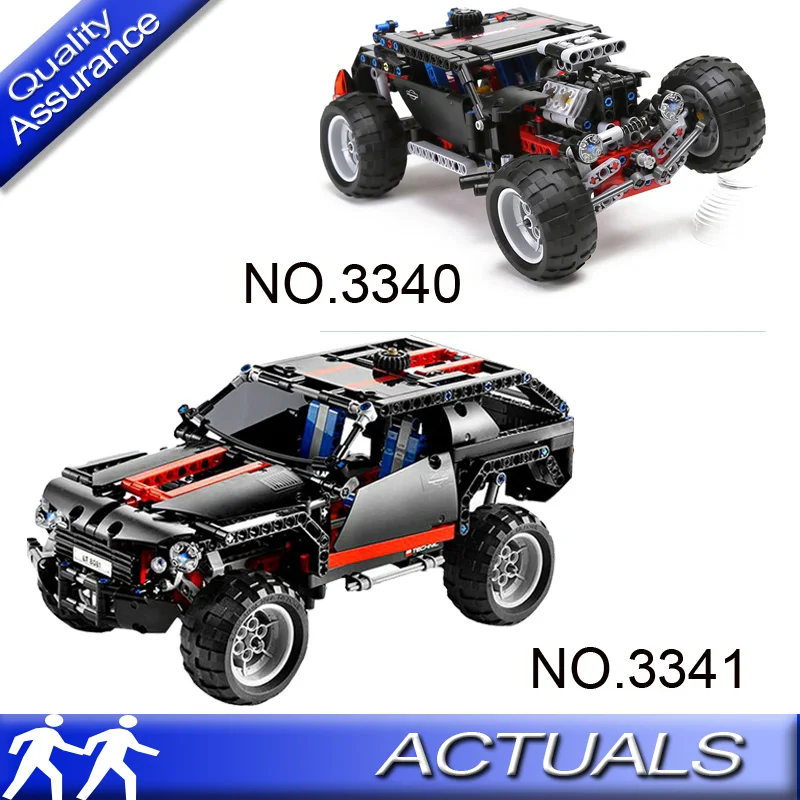 

Compatible With Lego 8081 Decool 3341 3340 Technic Extreme Cruiser SUV Racing Car Model Building Block Eductional Toy DIY Bricks