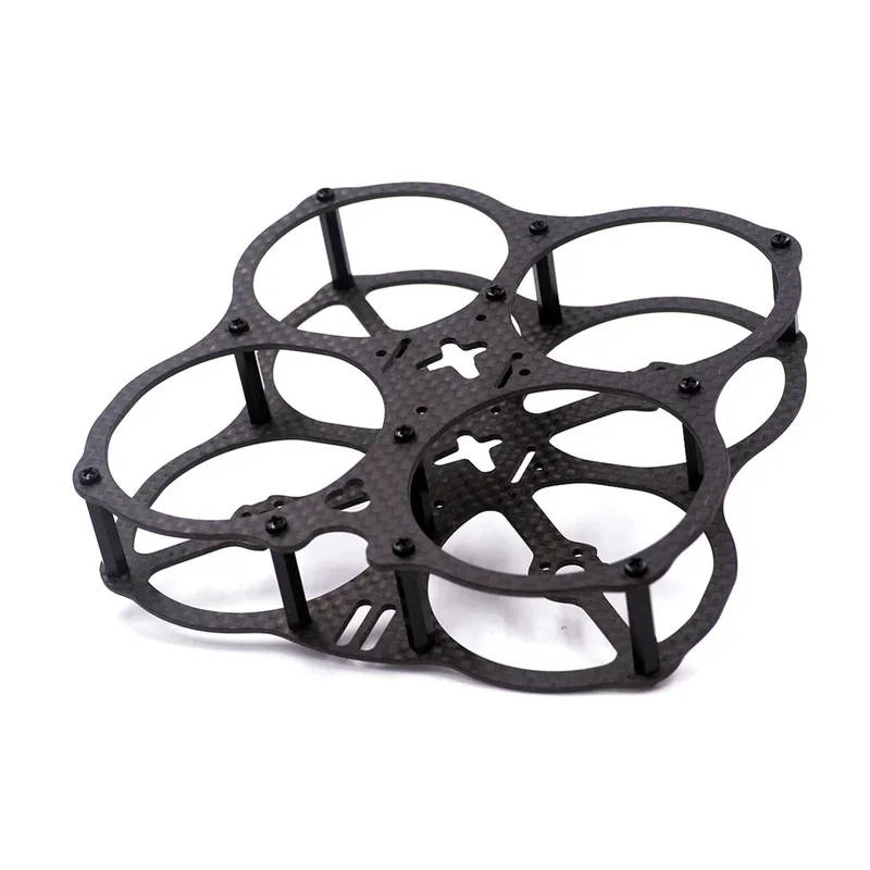 X2UFO 78mm Full Encircling 3K Carbon Fiber FPV Racing Frame Kit for RC Drone 