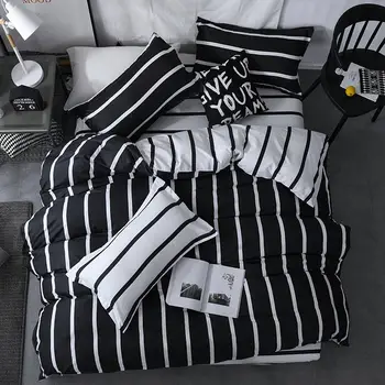 

Black and white checkered king queen full twin size Bedding Set Duvet Cover Sets Include Duvet Cover Bed Sheet Pillowcase