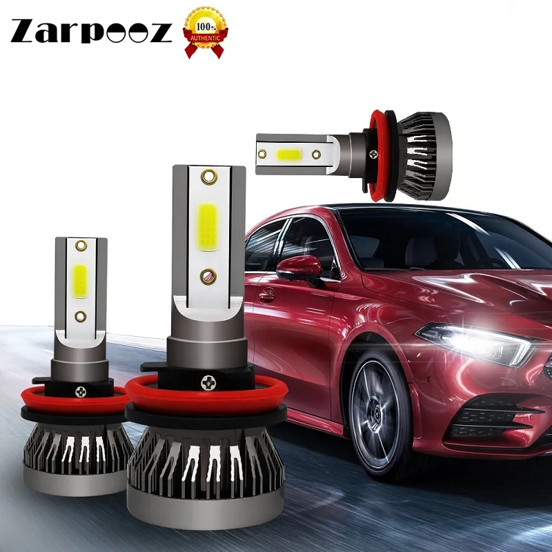Zarpooz автомобильных фар маленькие лампы 12 V 72 W фары для 6000 K H4 H7 H11 H8 H1 H3 9005 9006 9007 880 H27