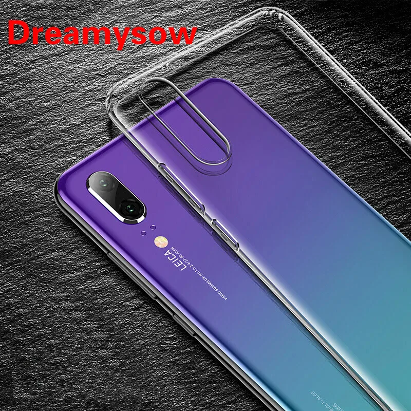

For Huawei P20 Lite Mate 20 pro Nova 3i 2s Honor 8X Max 7X 6X 10 9 Back Protector Clear Soft Silicone TPU Crystal Slim Anti Slip