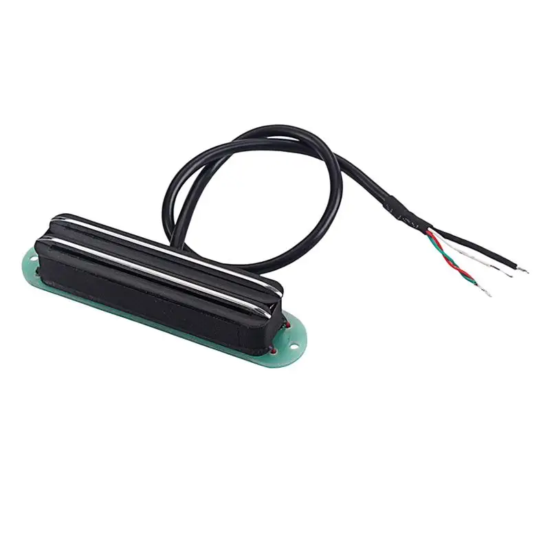 

GMN43 Electric Guitar Neck Dual Rail Humbucker Pickup Guitar Replacement for Stratocaster Strat (Green)