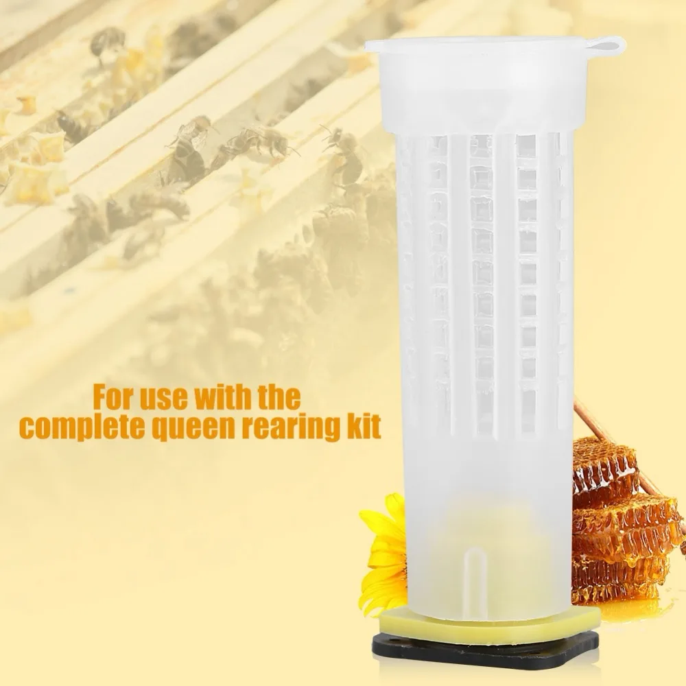 5/10/20/30 шт Пчеловодство Rearing Cup Kit Queen Bee волосы роликовые клетки приспособления