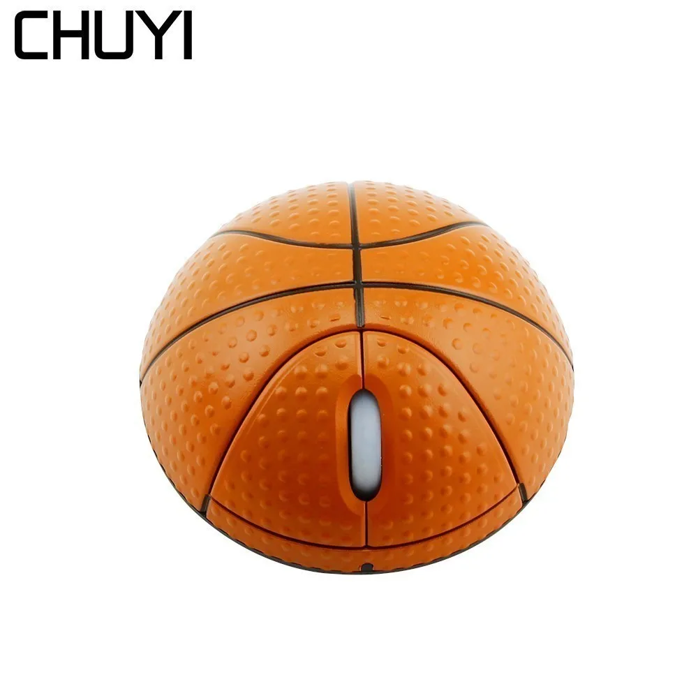 

CHUYI 2.4G Wireless Mouse Basketball Optical 1000DPI Gaming Mause sem fio USB Receiver Computer Mice For Laptop PC Desktop Gamer