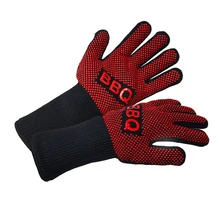 Теплозащитное волокно Deyan 800 градусов 1472F высокая температура против пригорания барбекю гриль перчатки-прихватки