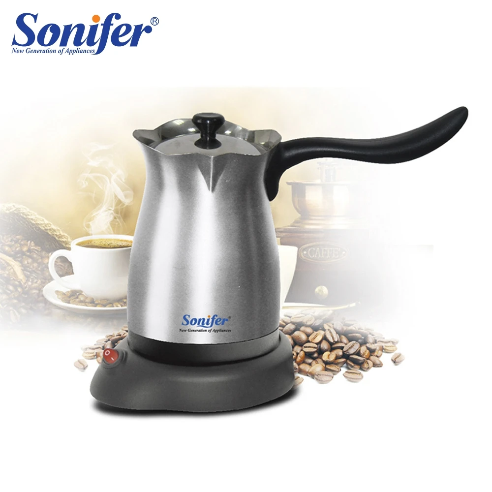 304 Нержавеющая сталь Кофе машина Турции Кофе чайник электрический Кофе горшок Кофе чайник sonifer