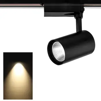 

LED Track Light 20W COB Track Lamp Lighting Rail Spotlights LED Tracking Fixture Spot Lights Reflectors Clothes Store