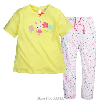 

New 2020 Summer 2pc Baby Girl Clothes Set Kids Brand Quality 100% Cotton Baby Girls Clothing Set Bebe Short Sleeve Children Suit