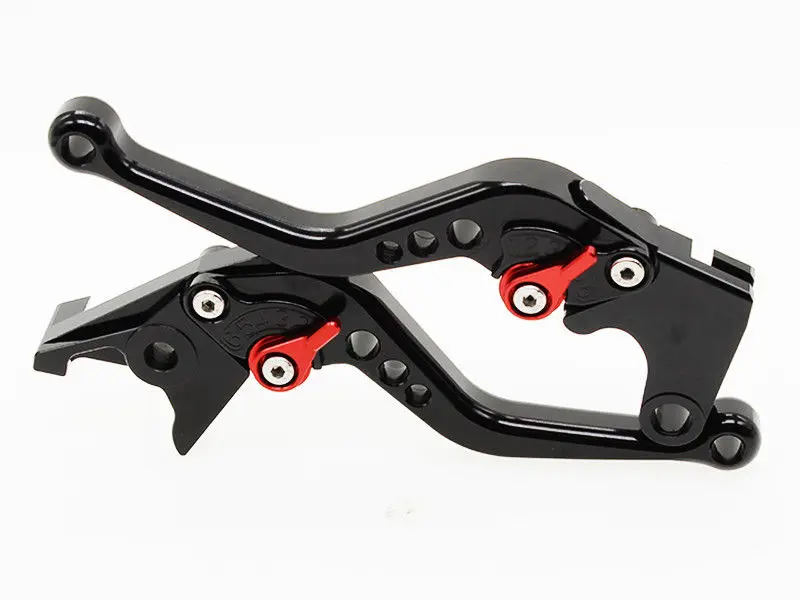 ЧПУ Короткие регулируемые рычаги тормозной муфты пара для Kawasaki Ninja ZX6R ZX636R ZX6RR 2000