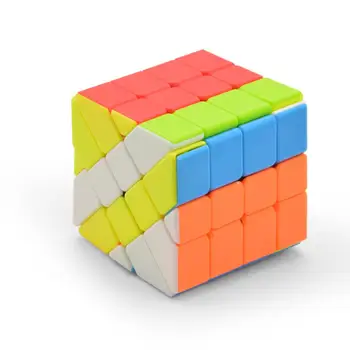

LeadingStar 4x4x4 Smooth Magic Cube Early Learning Magic Puzzle cube antistress for Children Gift