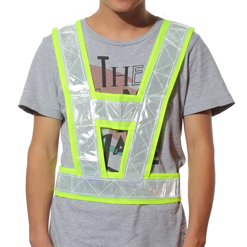 

1pcs High Visibility Traffic Waistcoats Vest Security Reflective Stripes Jacket New Arrival High Quality