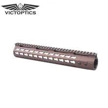 Victoptics KeyMod Gen III Rifle Slim 12 ''Handguard крепление жженая Бронза поплавок Handguard Пикатинни AR15 AR 15 M4