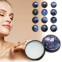 12 знаков магические твердые духи унисекс Зодиак волшебный Твердый дезодорант твердый аромат портативный жестяная коробка бальзам для женщин мужчин(случайно