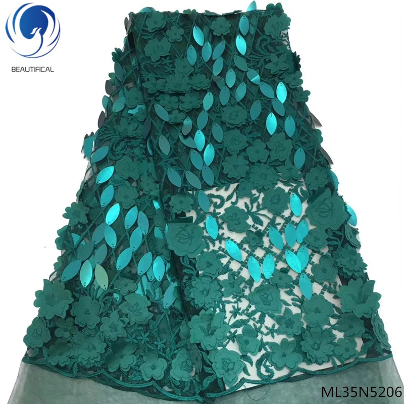 

BEAUTIFICAL sequin lace fabric online shopping lace african fabrics 5yards/piece french laces fabrics high quality ML35N52
