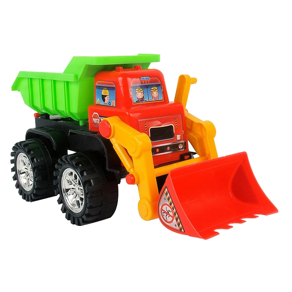 Very best Plastic Beach Toy Forklift Children's Mechanical Car Series Simulation Children's Fancy Education P