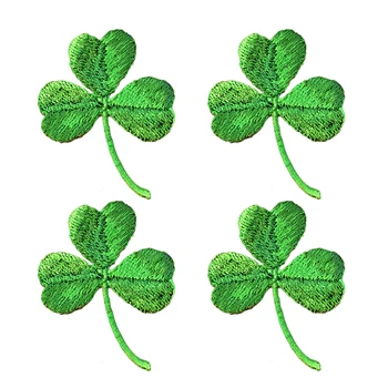 

4pcs Embroidery Patches Gummed Applique for Bags Shirts Jeans