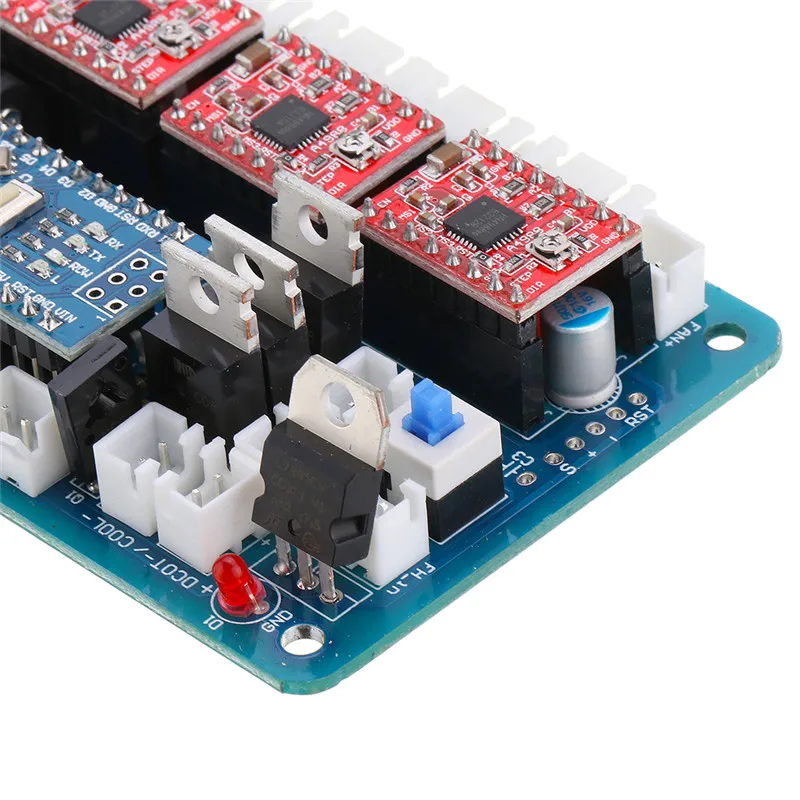 Маршрутизатор с ЧПУ 2417 3 осевая плата управления GRBL USB Драйвер шагового двигателя