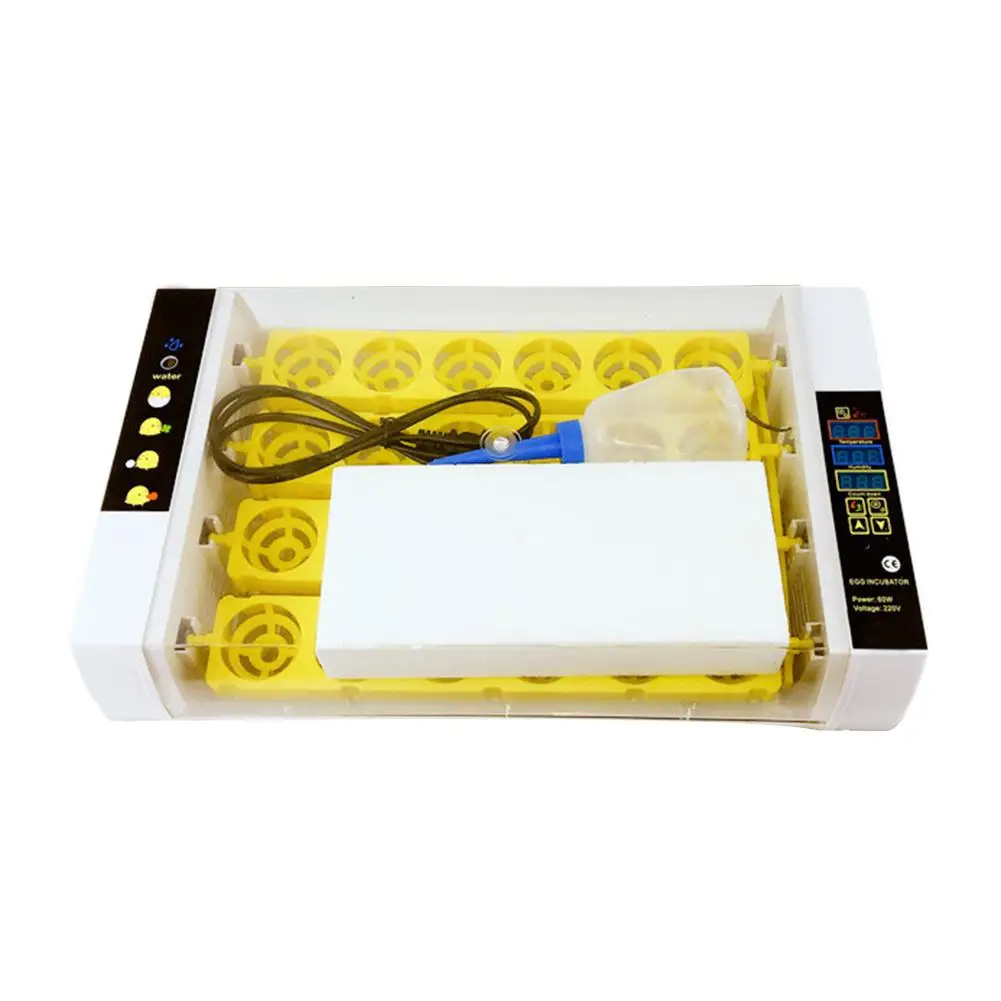 24 Small Fully-automatic Egg Incubators Automatically Temperature Control Turn Over Eggs For Breeding Chicken Duck Quail Egg 20E 24 Small Fully-automatic Egg Incubators Automatically Temperature Control Turn Over Eggs For Breeding Chicken Duck Quail Egg 20E