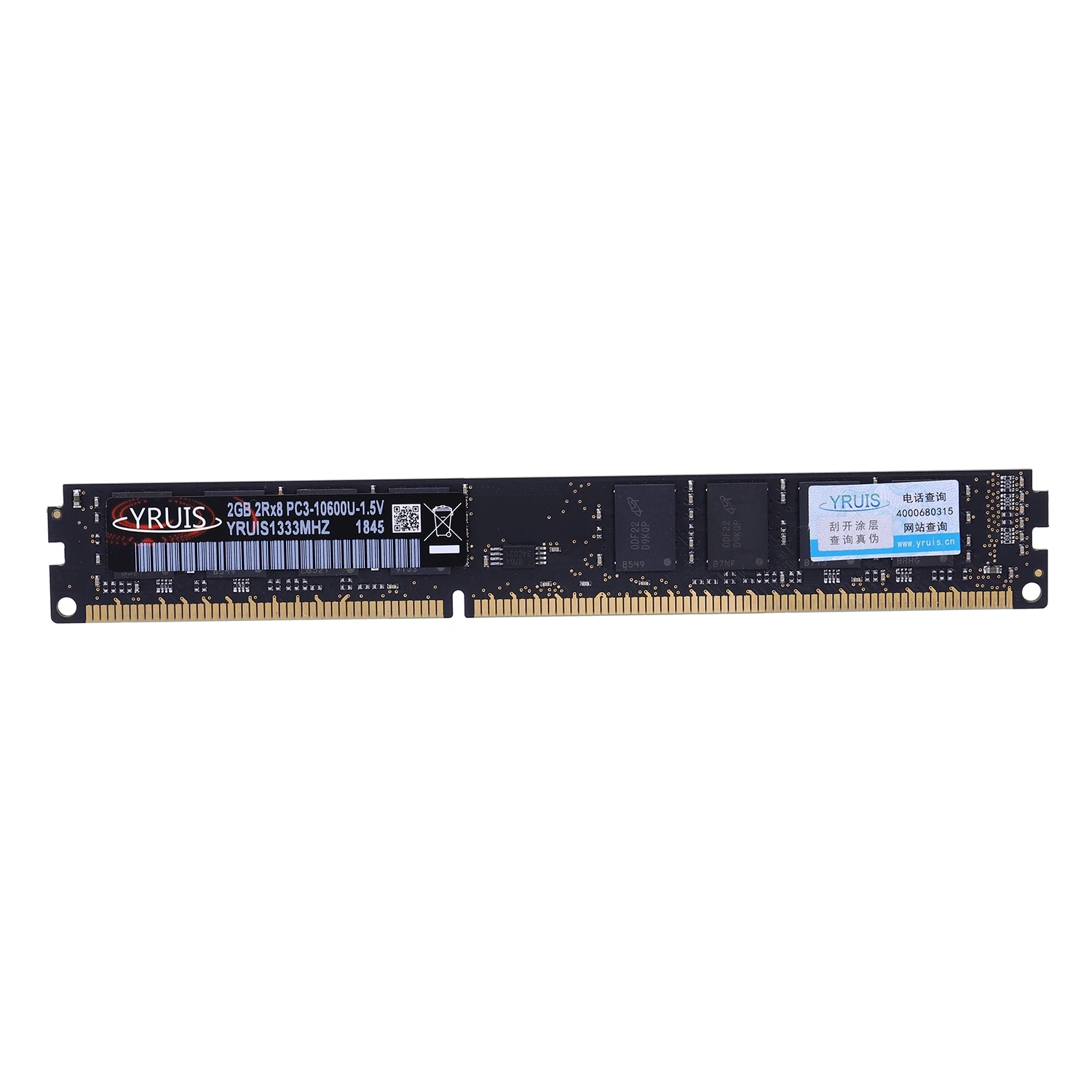 

Yruis DDR3 2G Pc Ram Memory Dimm 1.5V Desktop Ram Internal Memory Ram For Computer Games Ram