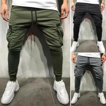 

Hirigin Brand Jogger Casual Pant 2019 New Hot Mens Gym Slim Fit Trousers Tracksuit Bottoms Skinny Joggers Sweat Track Pants