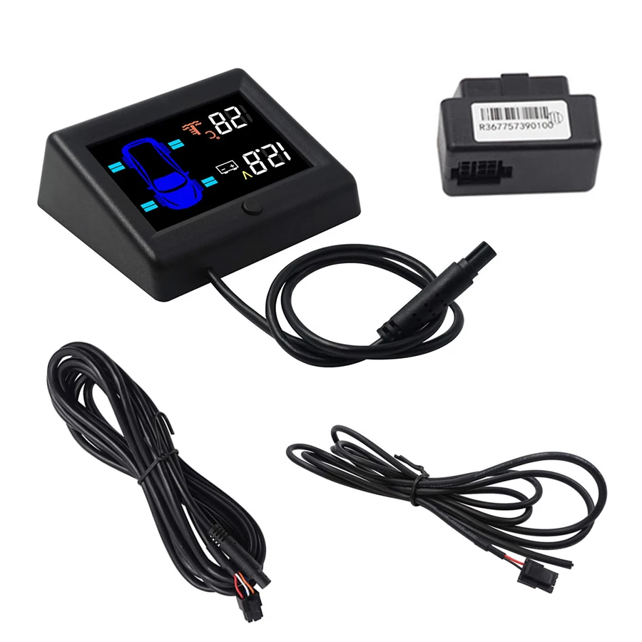 

Car Tire Pressure Monitoring System 3 Inches LCD Display Car Accessories with connect gateway CAN wire