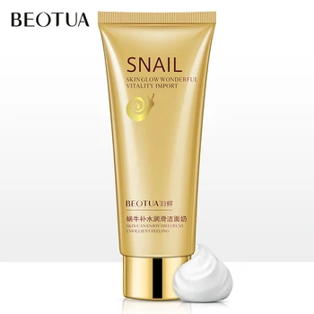 

BEOTUA Snail Anti Aging Facial Cleanser Wrinkle Reduce Shrink Pores Oil-control Hydrating Whitening Moisturizing Deep Cleaning