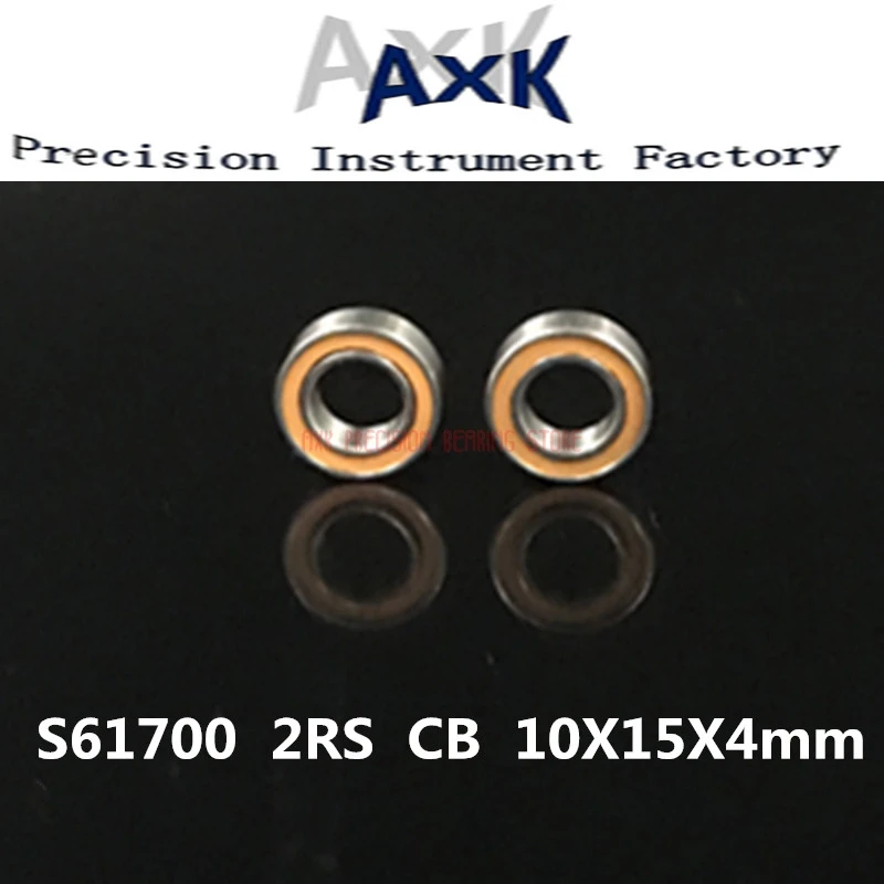 

2019 Free Shipping 10x15x4mm 1pc S61700 2rs Cb / S6700 2os Abec7 Stainless Steel Hybrid Ceramic Ball For Fish Reels Bearing