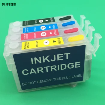 

T1351 T1332-T1334 Empty Refillable Cartridge With Chip For Epson Stylus T25 TX125 TX133 TX135 Inkjet Printer